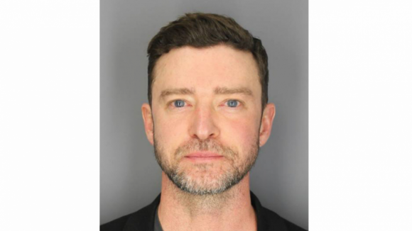 Divulgada foto da detenção do cantor Justin Timberlake