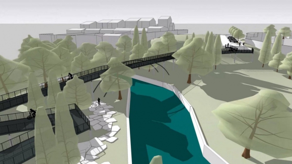 H&aacute; mais dez quil&oacute;metros da envolvente do Rio Le&ccedil;a que v&atilde;o ganhar uma nova vida