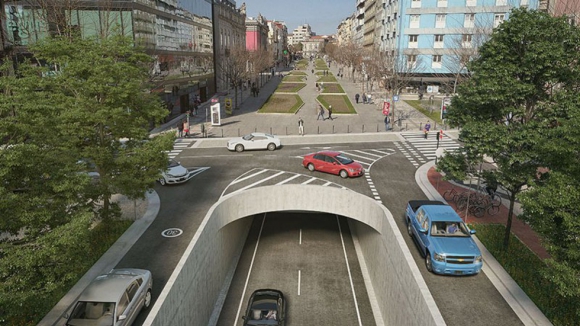 Obras no túnel da Avenida em Braga provocam corte de trânsito por mais de uma semana