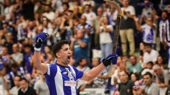 FC Porto (Hóquei em Patins): Carlo di Benedetto marca e atira 'Dragões' para a frente no marcador