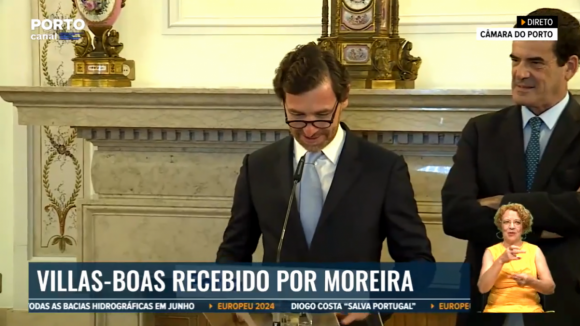 O discurso de André Villas-Boas na Câmara Municipal do Porto