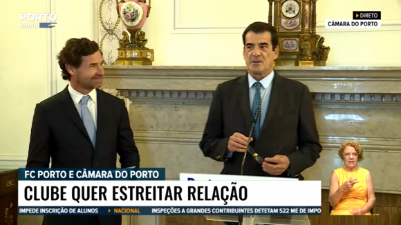 O discurso de Rui Moreira na recepção da Direção do FC Porto