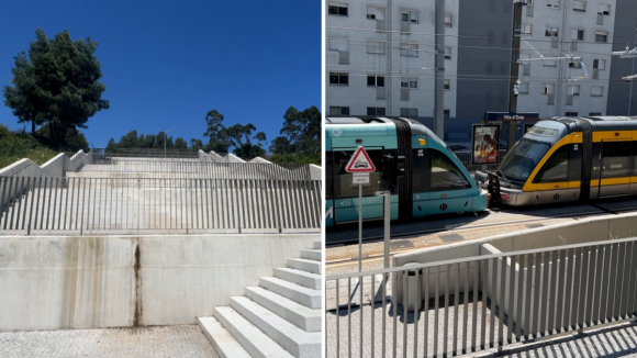 Uma semana depois da inauguração, já surgem queixas aos acessos da estação de Vila d’Este