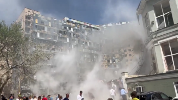 M&iacute;sseis russos atingem centro de Kiev&nbsp;