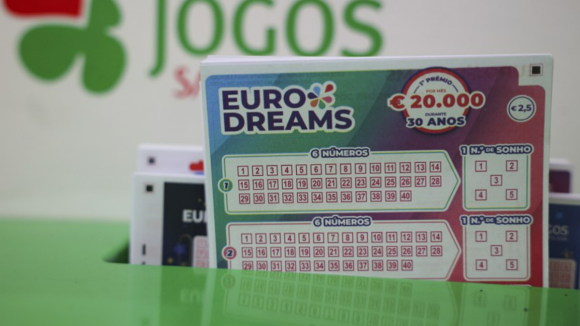 Eurodreams. Já é conhecida a chave que vale 20 mil euros por mês durante 30 anos