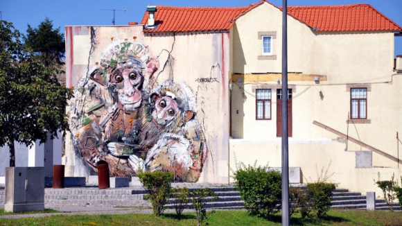 Obra de Bordalo II em Viseu gera disputa entre Câmara e proprietário