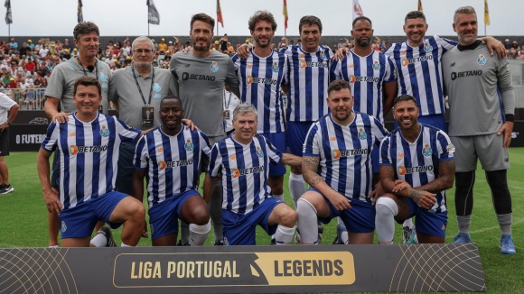 FC Porto Vintage: Dragões falham meias-finais da Liga Portugal Legends