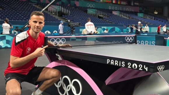 Paris2024. Tiago Apolónia eliminado na primeira ronda de ténis de mesa