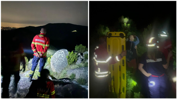 Bombeiros alertam para caminhadas no Ger&ecirc;s ap&oacute;s opera&ccedil;&atilde;o de resgate que durou dez horas