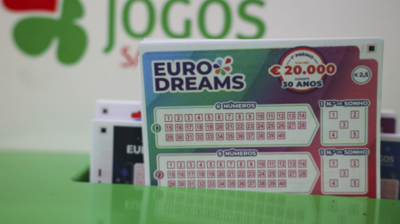 Eurodreams. Já é conhecida a chave que vale 20 mil euros por mês durante 30 anos