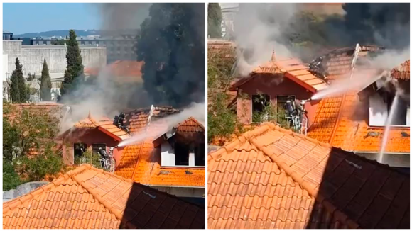 Inc&ecirc;ndio consome pr&eacute;dio no Bonfim