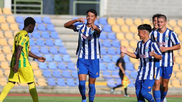 FC Porto (Sub-17): Rúben Barbosa bisa na goleada ao Tondela