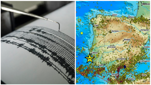 Sismo registado ao largo da costa portuguesa sentido em Espanha