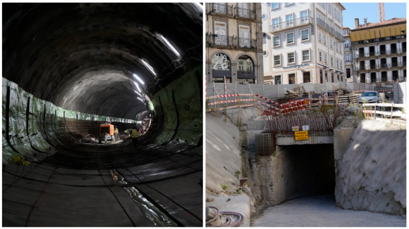 Metro reabre Aliados este Natal já com capacidade para uma “chuva de 100 anos”