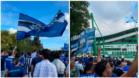 Mar azul invade Lisboa para o primeiro clássico da época