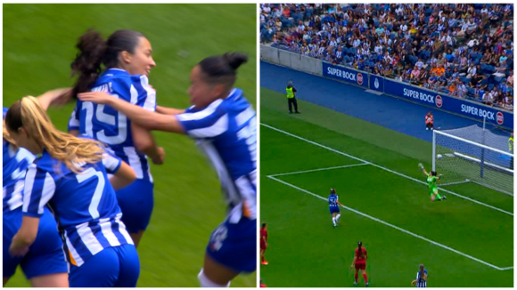 FC Porto (Feminino): Renata Correia aponta golo magistral no Dragão