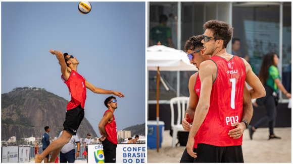 Dupla nortenha conquista bronze no Mundial Universitário de Voleibol de Praia