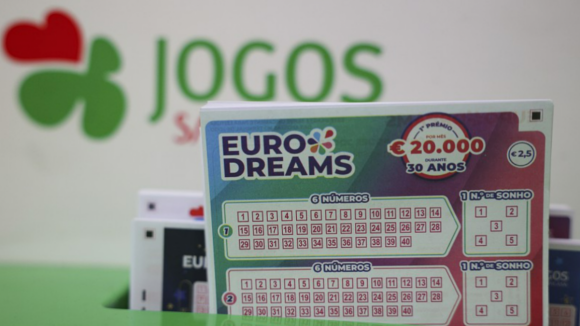 Eurodreams. Já é conhecida a chave que vale 20 mil euros por mês durante 30 anos