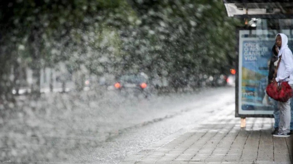 Sete distritos sob aviso amarelo devido à chuva na quarta e quinta-feira