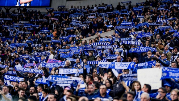 FC Porto: 3.000 bilhetes libertados pelos Lugares Anuais para o jogo frente ao Manchester United