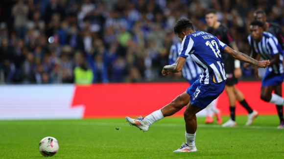 FC Porto: Dragões em vantagem ao intervalo com golo de Galeno