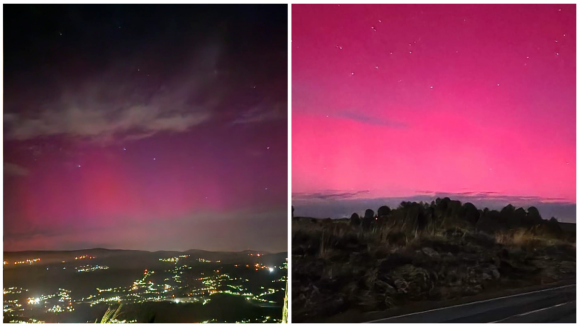 Cinco meses depois, auroras boreais voltam a pintar os céus da região norte