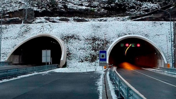 Túnel do Marão condicionado à noite para trabalhos de manutenção