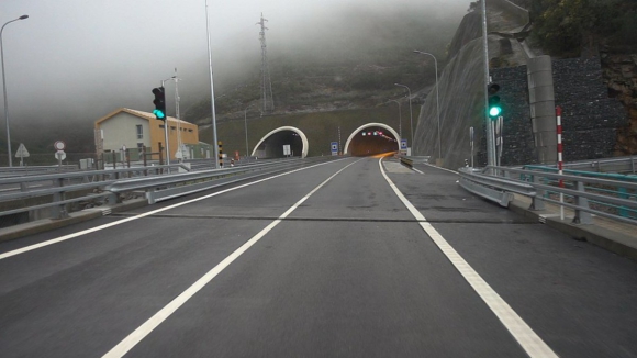 Manutenção no Túnel do Marão com condicionamentos noturnos entre 21 e 25 de outubro