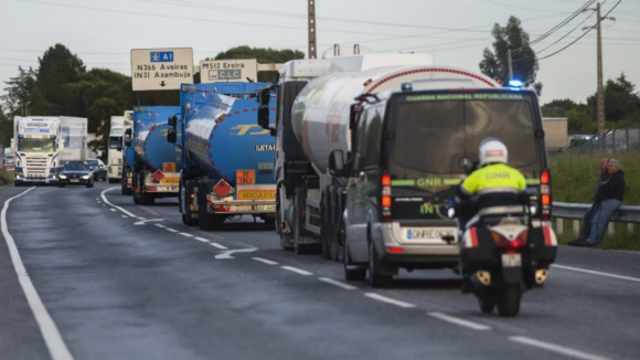 Transportes com mercadorias perigosas fiscalizados pela GNR a partir de terça-feira