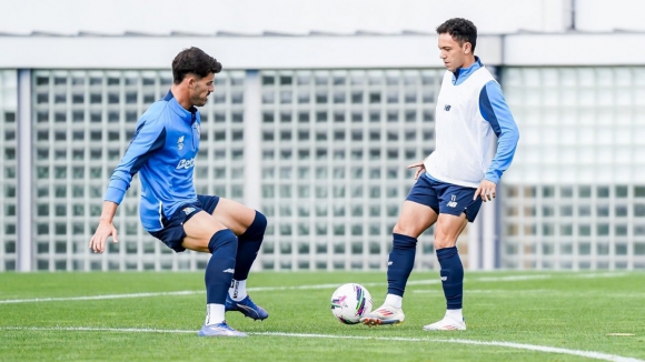 FC Porto: Treino vespertino a pensar no Moreirense