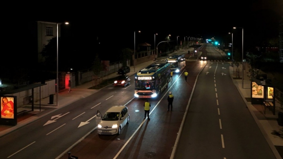 Sucesso da operação no metrobus do Porto depende da "perícia do motorista", defende polícia