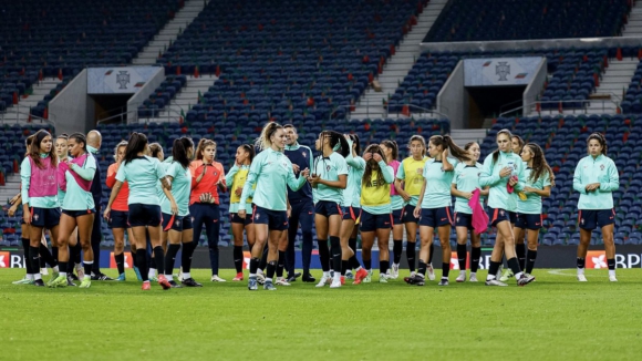 Já é conhecido o onze inicial do jogo da seleção portuguesa feminina frente a Chéquia