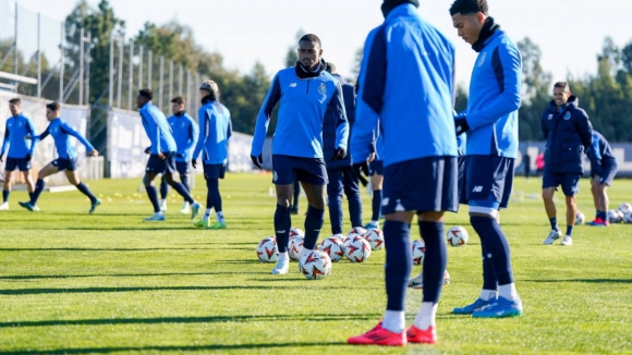 FC Porto: Último treino antes da receção ao Midtjylland