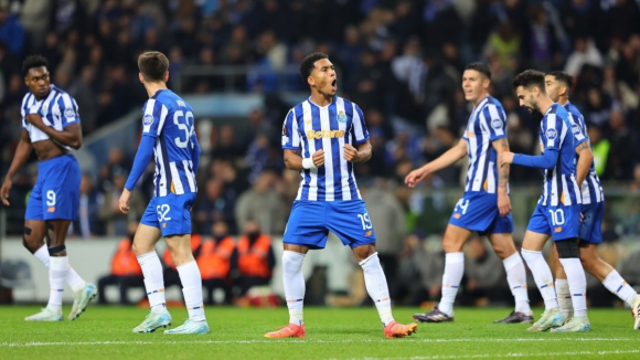 FC Porto: Dragões na frente do marcador ao intervalo