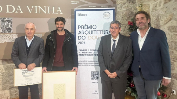 Sérgio Rebelo é o vencedor do Prémio de Arquitetura do Douro