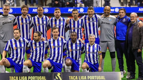 FC Porto Vintage eliminado da Taça da Liga Legends