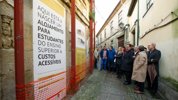 Alojamento para estudantes criado em edifícios do centro histórico de Viseu