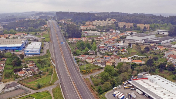 Saída para os Carvalhos em Gaia fechada nos próximos 100 dias devido a obras