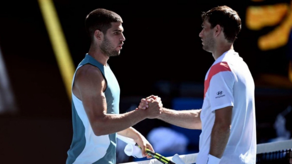 Nuno Borges eliminado por Alcaraz na terceira ronda do Open da Austrália