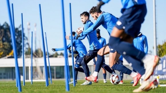 FC Porto: Manhã de trabalho a pensar no Olympiacos