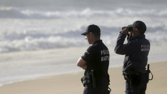 Buscas por corpo na praia Verde na Póvoa de Varzim