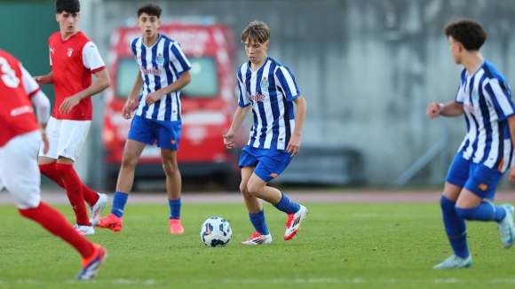 FC Porto (Sub-15):&nbsp;Um ponto para cada lado em Braga