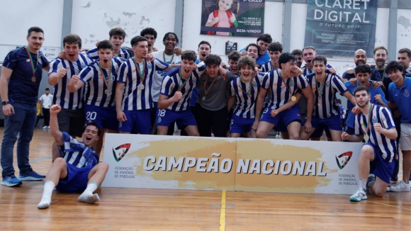 FC Porto (Andebol): Sub-20 sagram-se campe&otilde;es nacionais