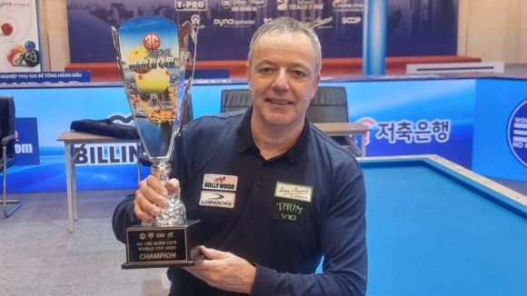 FC Porto (Bilhar):&nbsp;Dick Jaspers vence a Ta&ccedil;a do Mundo