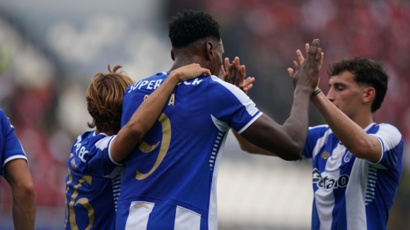 Golo de Samu leva FC Porto a vencer para o intervalo