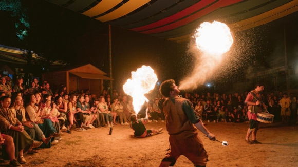 Viagem Medieval levou &agrave; Feira 70.000 pessoas num s&oacute; dia e teve 1.000 habitantes a atuar