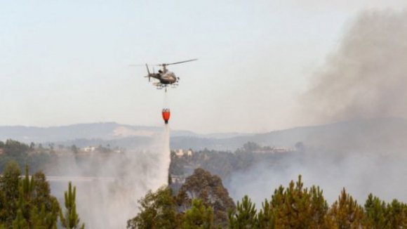 Incêndio de Sátão e Trancoso com uma frente mais intensa