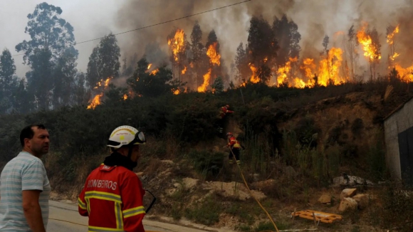 Mais de 80 concelhos em perigo m&aacute;ximo de inc&ecirc;ndio