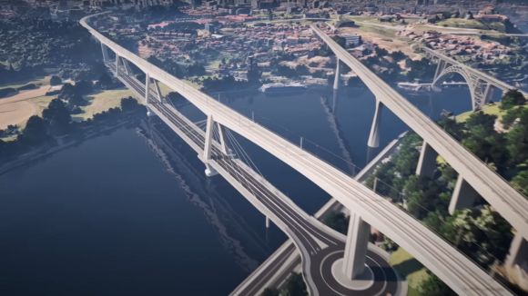 Cons&oacute;rcio prop&otilde;e pontes e esta&ccedil;&atilde;o TGV de Gaia fora do previsto no caderno de encargos