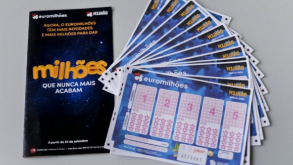 Confira a chave do Euromilh&otilde;es desta ter&ccedil;a-feira